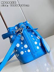 Louis Vuitton LV Nano Noe Blue 16x13x10cm - 3