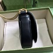 Gucci GG Marmont Matelasse Chain Mini Bag Black 20x14.5x4cm - 6