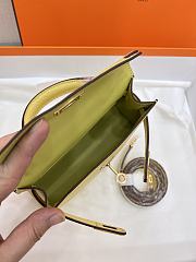 Hermes Mini Kelly Light Yellow Epsom Gold 19cm - 5