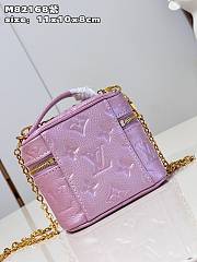 Louis Vuitton LV Micro Vanity Purple 11 x 10 x 8 cm - 4