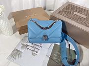 BVLGARI Serpenti Cabochon Crossbody Bag Blue 21.5x15x7cm - 1