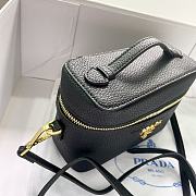 Prada Leather Mini Black Bag 18x11.5x7.5cm - 2