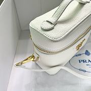 Prada Leather Mini White Bag 18x11.5x7.5cm - 3