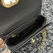 Dior 30 Montaigne Avanue Bag Black 22.5 x 12.5 x 6.5 cm - 5