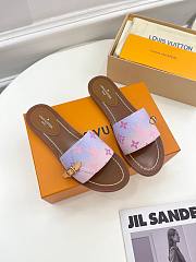 Louis Vuitton LV Sunrise Pastel Lock It Flat Mules - 1