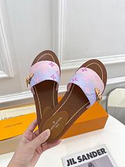 Louis Vuitton LV Sunrise Pastel Lock It Flat Mules - 4