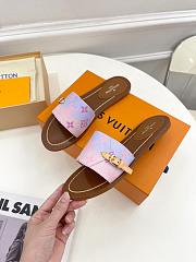 Louis Vuitton LV Sunrise Pastel Lock It Flat Mules - 2