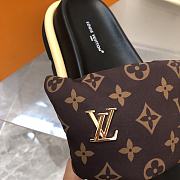 Louis Vuitton LV Pool Pillow Flat Comfort Mule Cacao Brown - 4