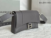 Balenciaga Men's Downtown XXS Crossbody Bag Gray 21x15x7cm - 5