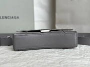 Balenciaga Men's Downtown XXS Crossbody Bag Gray 21x15x7cm - 6