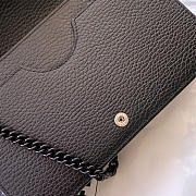 Gucci GG Marmont Chain Wallet Black 20x12.5x4cm - 2