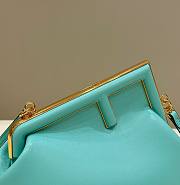 Fendi First Small Mint Green 26x9.5x18cm - 5