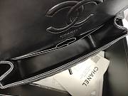 Chanel Flap Bag Black Hardware Caviar Black 25cm - 3