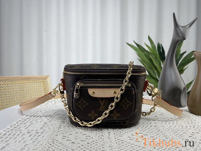 Louis Vuitton LV Mini Bumbag Monogram 17x12x9.5cm - 1