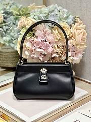 Dior Small Key Bag Black Box Calfskin 22 x 12.5 x 12 cm - 1