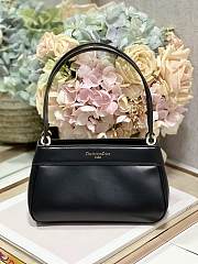 Dior Small Key Bag Black Box Calfskin 22 x 12.5 x 12 cm - 5