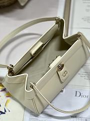 Dior Small Key Bag White Box Calfskin 22 x 12.5 x 12 cm - 6