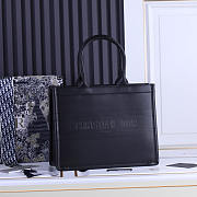 Dior Medium Book Tote Black Calfskin 36 x 27.5 x 16.5 cm - 1