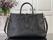 Louis Vuitton LV Trianon MM Black 36x22x9cm - 1