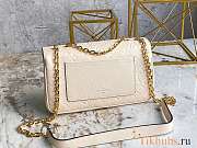 LV Marceau White 24.5x15x6.5cm - 5