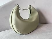 Fendi Graphy Medium Light green leather bag 36x30x11cm - 5