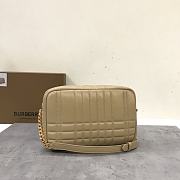 Burberry Small Lola Camera Bag Beige 24 x 6 x 15 cm - 6