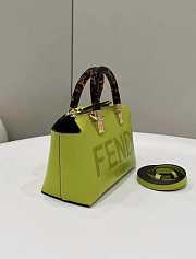 Fendi By The Way Mini Acid Green Bag 20.5x9x12cm - 5