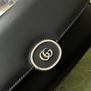 Gucci Petite GG Small Shoulder Bag Black 27x15x5cm - 4