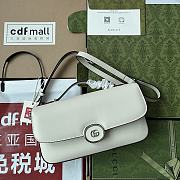 Gucci Petite GG Small Shoulder Bag White 27x15x5cm - 1