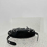 Balenciaga Le Cagole XS Shoulder Bag With Piercing Black 26x16x9.9cm - 6