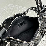 Balenciaga Le Cagole XS Shoulder Bag With Piercing Black 26x16x9.9cm - 2