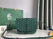 Goyard Belvedere Small Bag Green 22×17×9.5cm - 1