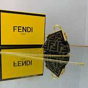 Fendi Nano First Charm FF Nappa Leather 11.5x5.5x10cm - 5