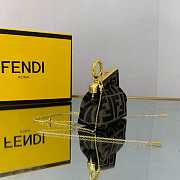 Fendi Nano First Charm FF Nappa Leather 11.5x5.5x10cm - 4