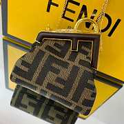 Fendi Nano First Charm FF Nappa Leather 11.5x5.5x10cm - 2