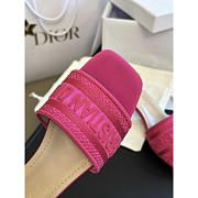 Dior Dway Heeled Slide Rani Pink 3.5cm - 3