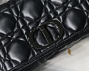 Dior Caro CD Black Size 25.5 x 15 x 8 cm - 3