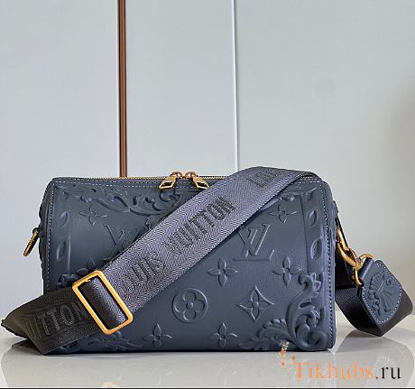 Louis Vuitton LV City Keepall Dark Shadow Gray 27x17x13cm - 1