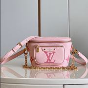 Louis Vuitton LV Mini Bumbag Monogram Pink 17 x 12 x 9.5 cm - 1