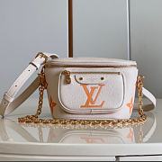 Louis Vuitton LV Mini Bumbag Monogram Neutral 17 x 12 x 9.5 cm - 1