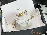 Chanel Vanity Box White Bag 8.5x11x7cm - 3