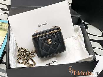 Chanel Vanity Box Black Bag 8.5x11x7cm