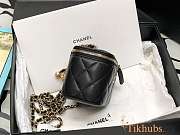 Chanel Vanity Box Black Bag 8.5x11x7cm - 3