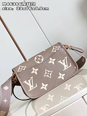 Louis Vuitton LV Diane Monogram Tourterelle Beige 23x16x8.5cm - 5