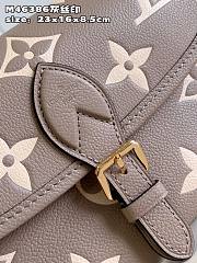 Louis Vuitton LV Diane Monogram Tourterelle Beige 23x16x8.5cm - 2