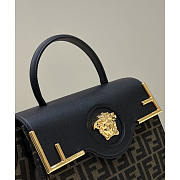 Fendi Fendace La Medusa Brown 25x15x22cm - 4