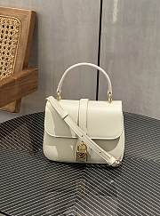 Celine Mini Tabou Smooth Calfskin Limestone 16x12x6cm - 1