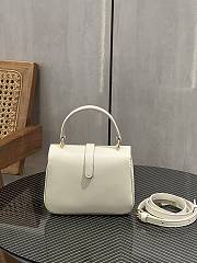 Celine Mini Tabou Smooth Calfskin Limestone 16x12x6cm - 2