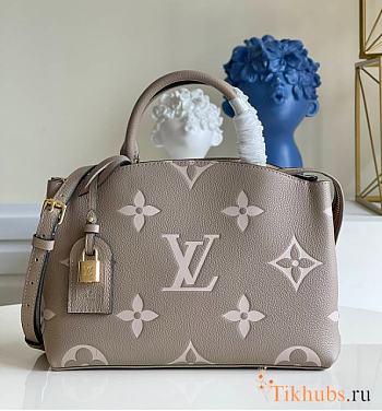 LV Apricot Silk Screen Monogram M58916 Size 29 x 18 x 12.5 cm