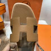 Hermes Brown Slide - 5